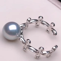 Takaramonobr Knot Collection 7.5-8.0 Mm Japanese Akoya Pearl Ring