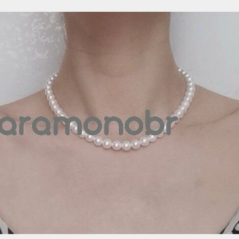 Coupon 👍 Takaramonobr 7.0-8.0 Mm 16" White Freshadama Freshwater Pearl Necklace 🌟 10 Takaramonobr 7.0-8.0 Mm 16" White Freshadama Freshwater Pearl Necklace