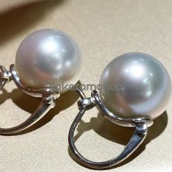 Best Pirce ⭐ Takaramonobr White South Sea Pearl Drop Earrings Mounted On 18-Karat Gold, 12.0-13.0 Mm 🛒 9 Takaramonobr White South Sea Pearl Drop Earrings Mounted On 18-Karat Gold, 12.0-13.0 Mm