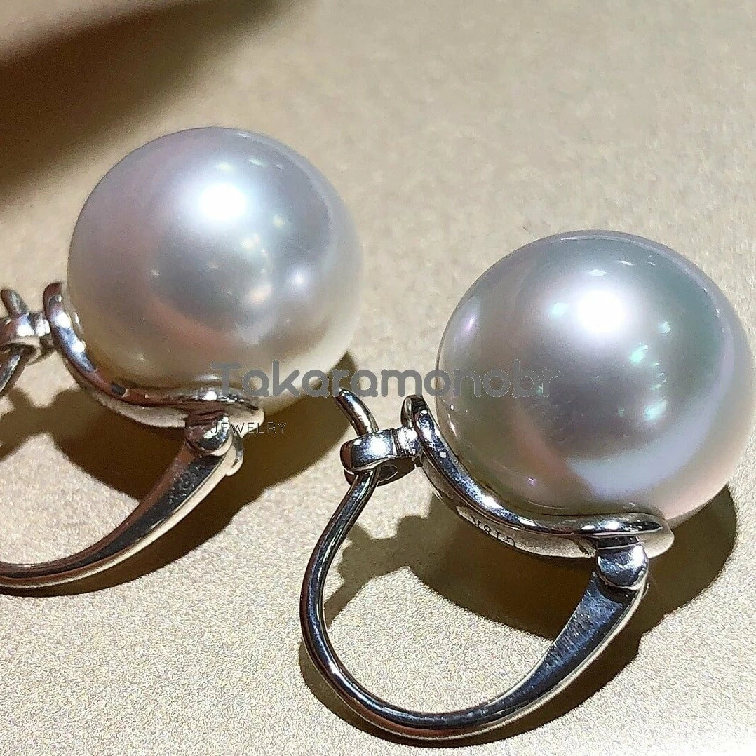 Best Pirce ⭐ Takaramonobr White South Sea Pearl Drop Earrings Mounted On 18-Karat Gold, 12.0-13.0 Mm 🛒 5 Takaramonobr White South Sea Pearl Drop Earrings Mounted On 18-Karat Gold, 12.0-13.0 Mm