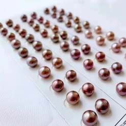 Takaramonobr 9.0-10.0 Mm Lavender Freshadama Freshwater Pearl Stud Earrings Freshwater Pearls