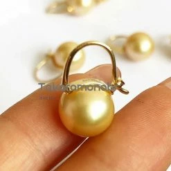 Hot Sale ๐ Takaramonobr Golden South Sea Pearl Drop Earrings Mounted On 18-Karat Yellow Gold, 10.0-11.0 Mm Different Pearl Type In Same Style ๐ 14 Takaramonobr Golden South Sea Pearl Drop Earrings Mounted On 18-Karat Yellow Gold, 10.0-11.0 Mm Different Pearl Type In Same Style