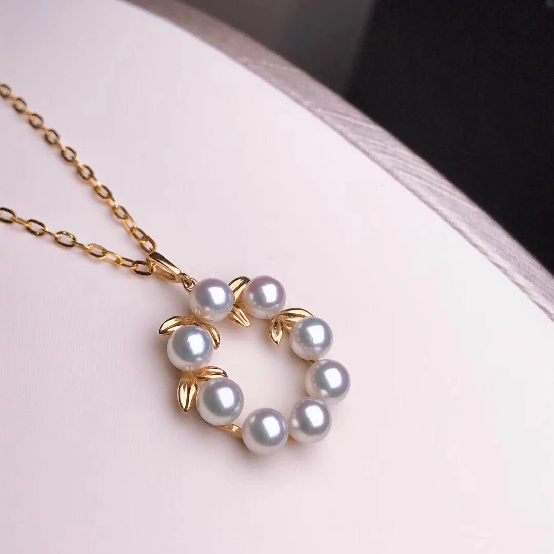 Coupon ❤️ Takaramonobr Akoya Pearls Grape 4.0-5.0 Mm Silver-Blue Grey Baby Akoya Pearl Pendant Mounted On G18K 🎁 3 Takaramonobr Akoya Pearls Grape 4.0-5.0 Mm Silver-Blue Grey Baby Akoya Pearl Pendant Mounted On G18K