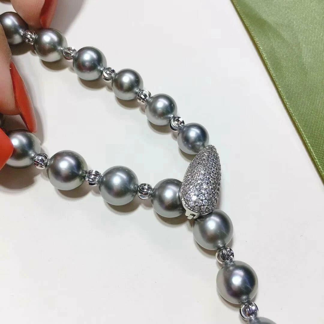 Best reviews of π₯ Takaramonobr Blue Pearls 24 Inch Matinee Length 8.0-11.0 Mm Round Tahitian Silver Blue Pearl Rosary Necklace π― 4 Takaramonobr Blue Pearls 24 Inch Matinee Length 8.0-11.0 Mm Round Tahitian Silver Blue Pearl Rosary Necklace