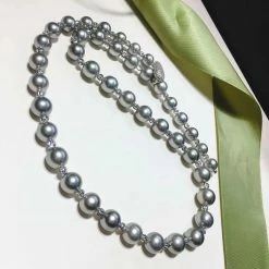 Best reviews of π₯ Takaramonobr Blue Pearls 24 Inch Matinee Length 8.0-11.0 Mm Round Tahitian Silver Blue Pearl Rosary Necklace π― 8 Takaramonobr Blue Pearls 24 Inch Matinee Length 8.0-11.0 Mm Round Tahitian Silver Blue Pearl Rosary Necklace