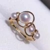 Discount ๐ Takaramonobr Circle Plate Japanese Akoya Pearl Ring In 18K Yellow Gold ๐ 2 Takaramonobr Circle Plate Japanese Akoya Pearl Ring In 18K Yellow Gold