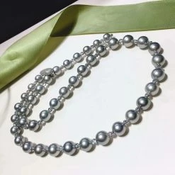 Best reviews of π₯ Takaramonobr Blue Pearls 24 Inch Matinee Length 8.0-11.0 Mm Round Tahitian Silver Blue Pearl Rosary Necklace π― 9 Takaramonobr Blue Pearls 24 Inch Matinee Length 8.0-11.0 Mm Round Tahitian Silver Blue Pearl Rosary Necklace