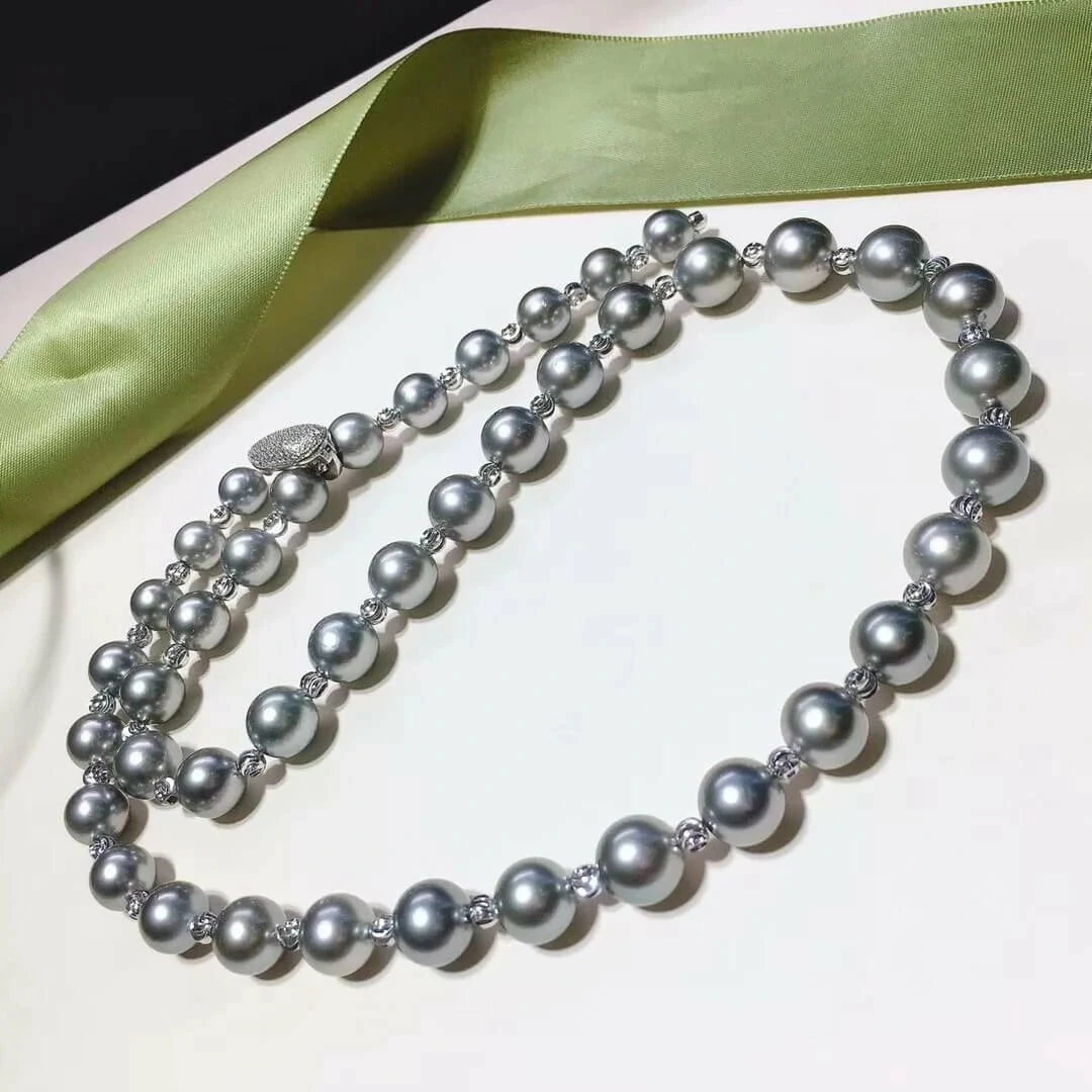 Best reviews of π₯ Takaramonobr Blue Pearls 24 Inch Matinee Length 8.0-11.0 Mm Round Tahitian Silver Blue Pearl Rosary Necklace π― 6 Takaramonobr Blue Pearls 24 Inch Matinee Length 8.0-11.0 Mm Round Tahitian Silver Blue Pearl Rosary Necklace