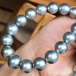 Hot Sale 😀 Takaramonobr TERI Strongest Series | 11.0-14.0 Mm Aurora Ocean Blue Tahitian Pearl Necklace | Pearl Science Laboratory Appraisal Certificate 😀 13 Takaramonobr TERI Strongest Series | 11.0-14.0 Mm Aurora Ocean Blue Tahitian Pearl Necklace | Pearl Science Laboratory Appraisal Certificate