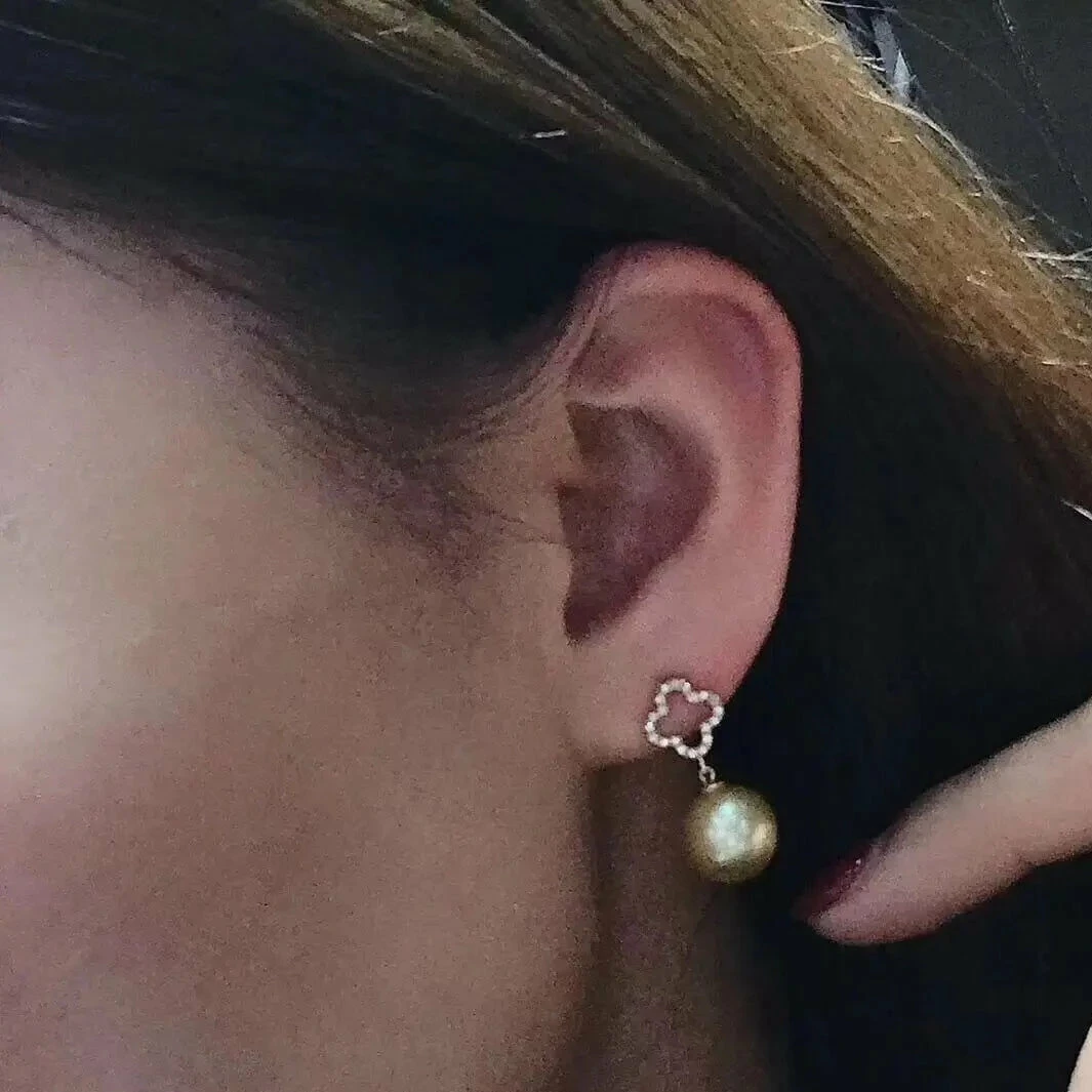 Top 10 ๐ Takaramonobr Square Cross AAA 10.0-11.0 Mm Golden South Sea Pearl & Diamond Dangle Earrings ๐คฉ 7 Takaramonobr Square Cross AAA 10.0-11.0 Mm Golden South Sea Pearl & Diamond Dangle Earrings