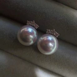 Best deal โจ Takaramonobr Akoya Pearls Eyelash Collection 7.5-8.0 Mm Round Akoya Pearl Stud Earrings With Diamonds In 18K Gold ๐ฏ 17 Takaramonobr Akoya Pearls Eyelash Collection 7.5-8.0 Mm Round Akoya Pearl Stud Earrings With Diamonds In 18K Gold