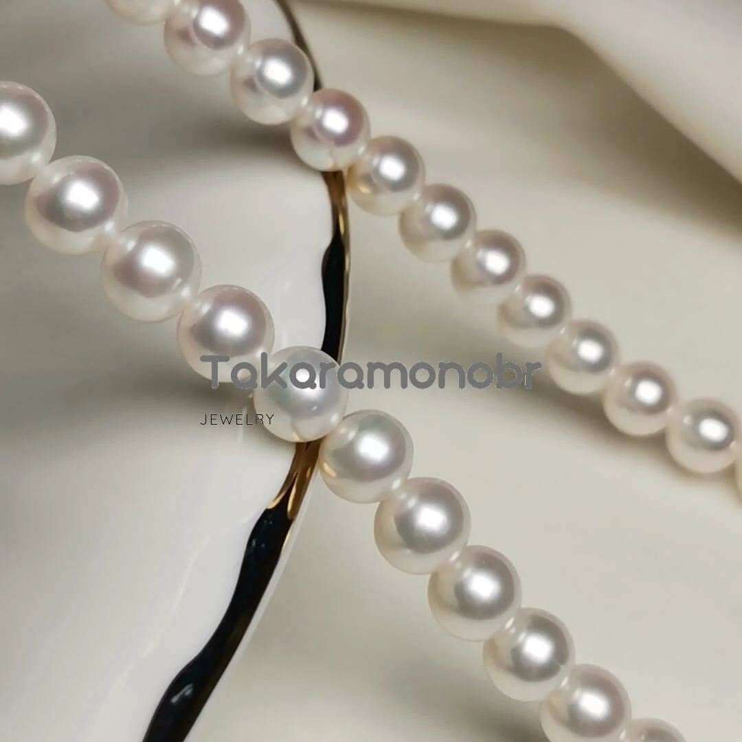Coupon 👍 Takaramonobr 7.0-8.0 Mm 16" White Freshadama Freshwater Pearl Necklace 🌟 6 Takaramonobr 7.0-8.0 Mm 16" White Freshadama Freshwater Pearl Necklace