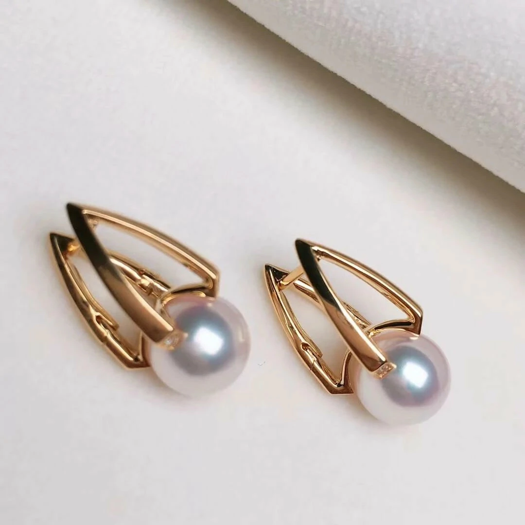 Wholesale 🎁 Takaramonobr Akoya Pearls Pyramid Collection 8.0-8.5 Mm White Japanese Akoya Pearl & Diamond Stud Earrings/Pendant/Ring/Sets ⭐ 14 Takaramonobr Akoya Pearls Pyramid Collection 8.0-8.5 Mm White Japanese Akoya Pearl & Diamond Stud Earrings/Pendant/Ring/Sets