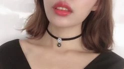 Wholesale 👏 Takaramonobr 10.0-11.0 Mm AA Tahitian Black Pearl Choker Necklace With PU Leather & Silver Flower Black Pearls 👏 11 Takaramonobr 10.0-11.0 Mm AA Tahitian Black Pearl Choker Necklace With PU Leather & Silver Flower Black Pearls