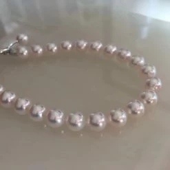 Takaramonobr Akoya Pearls 7.5-8.0 Mm Japanese Akoya Cultured Choker Pearl Necklace In White