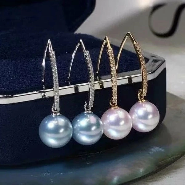 Cheapest ๐ Takaramonobr Akoya Pearls Articulated Tapered Diamond And French Hook Akoya Pearl Earrings, 8.0-8.5 Mm ๐ 3 Takaramonobr Akoya Pearls Articulated Tapered Diamond And French Hook Akoya Pearl Earrings, 8.0-8.5 Mm