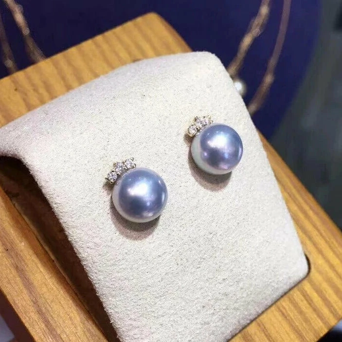 Best deal โจ Takaramonobr Akoya Pearls Eyelash Collection 7.5-8.0 Mm Round Akoya Pearl Stud Earrings With Diamonds In 18K Gold ๐ฏ 5 Takaramonobr Akoya Pearls Eyelash Collection 7.5-8.0 Mm Round Akoya Pearl Stud Earrings With Diamonds In 18K Gold