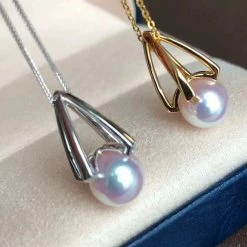 Wholesale 🎁 Takaramonobr Akoya Pearls Pyramid Collection 8.0-8.5 Mm White Japanese Akoya Pearl & Diamond Stud Earrings/Pendant/Ring/Sets ⭐ 23 Takaramonobr Akoya Pearls Pyramid Collection 8.0-8.5 Mm White Japanese Akoya Pearl & Diamond Stud Earrings/Pendant/Ring/Sets