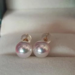 Outlet ✨ Takaramonobr TEN-NYO Luster White Akoya Round Pearl Stud Earrings In 18-Karat Gold Akoya Pearls 🔔 16 Takaramonobr TEN-NYO Luster White Akoya Round Pearl Stud Earrings In 18-Karat Gold Akoya Pearls