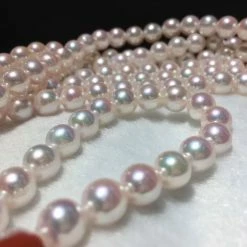 Takaramonobr 8.0-8.5 Mm Japanese Akoya Cultured Pearl Necklace In White