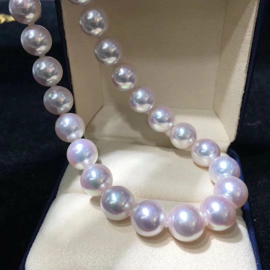 Promo โค๏ธ Takaramonobr 9.5-10.0 Mm Japanese White Akoya Cultured Choker Pearl Necklace ๐ 5 Takaramonobr 9.5-10.0 Mm Japanese White Akoya Cultured Choker Pearl Necklace