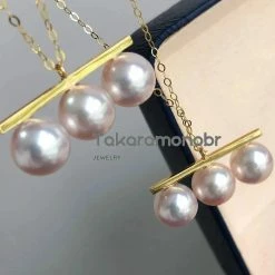 Cheap 🛒 Takaramonobr Matchstick 8.0-8.5 Mm White Akoya Pearl Pendant Mounted On 18-Karat Yellow Gold ⌛ 14 Takaramonobr Matchstick 8.0-8.5 Mm White Akoya Pearl Pendant Mounted On 18-Karat Yellow Gold