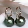 Deals ⌛ Takaramonobr 12.0-13.0 Mm Fixed Round Edge Diamond And Tahitian Pearl Hoop Earrings 😀 2 Takaramonobr 12.0-13.0 Mm Fixed Round Edge Diamond And Tahitian Pearl Hoop Earrings