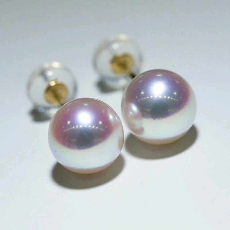 Outlet ✨ Takaramonobr TEN-NYO Luster White Akoya Round Pearl Stud Earrings In 18-Karat Gold Akoya Pearls 🔔 6 Takaramonobr TEN-NYO Luster White Akoya Round Pearl Stud Earrings In 18-Karat Gold Akoya Pearls