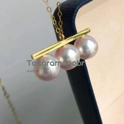 Cheap 🛒 Takaramonobr Matchstick 8.0-8.5 Mm White Akoya Pearl Pendant Mounted On 18-Karat Yellow Gold ⌛ 15 Takaramonobr Matchstick 8.0-8.5 Mm White Akoya Pearl Pendant Mounted On 18-Karat Yellow Gold