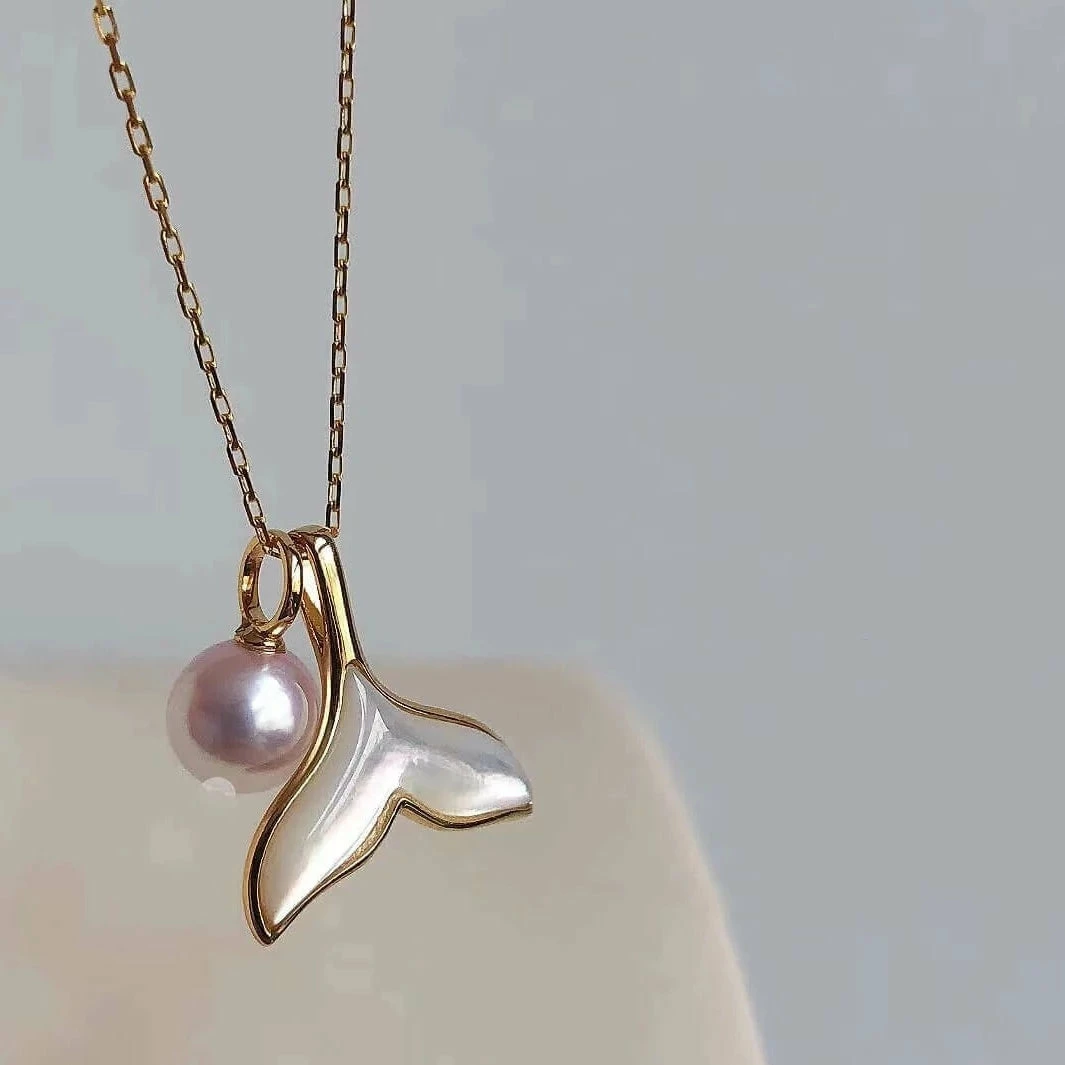 New π Takaramonobr 6.0-6.5 Mm Mermaid Whale Tail White Akoya Pearl Stud Earrings In 18-Karat Gold π 12 Takaramonobr 6.0-6.5 Mm Mermaid Whale Tail White Akoya Pearl Stud Earrings In 18-Karat Gold