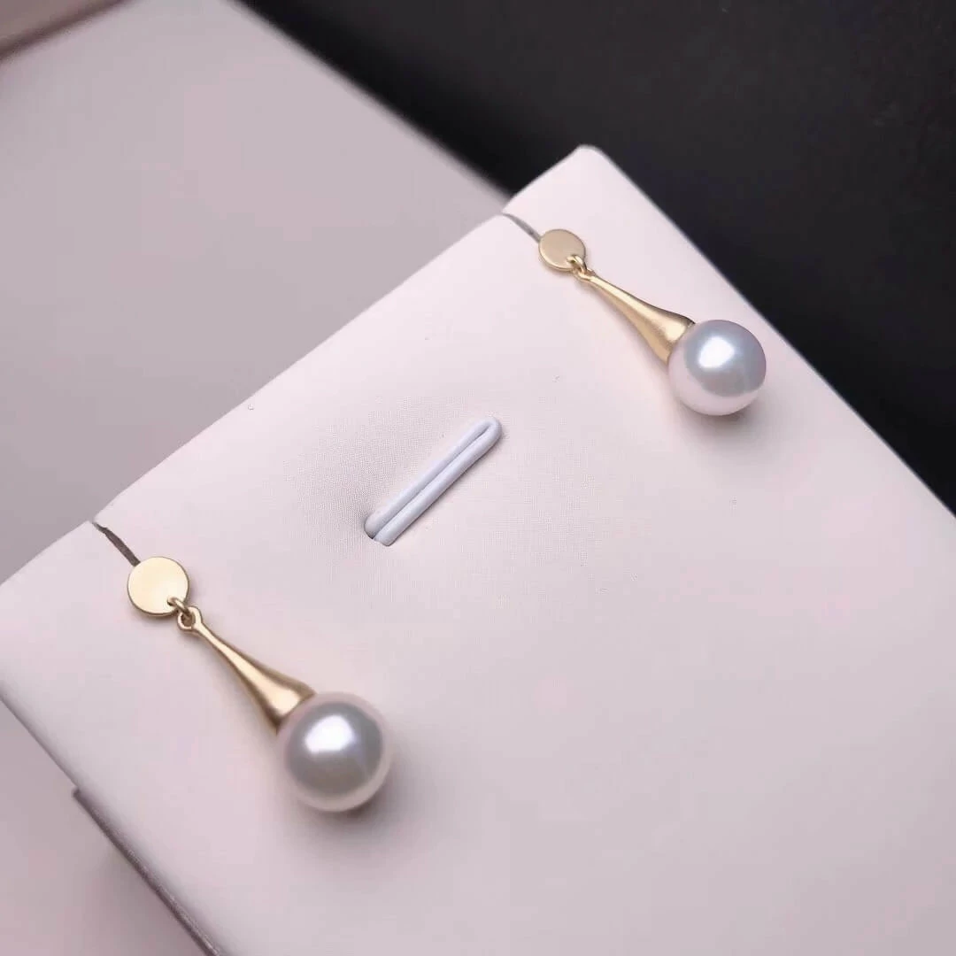 Buy ⭐ Takaramonobr 7.0-7.5 Mm AAA White Akoya Round Pearl Earrings In 18-Karat Yellow Gold Akoya Pearls 😍 3 Takaramonobr 7.0-7.5 Mm AAA White Akoya Round Pearl Earrings In 18-Karat Yellow Gold Akoya Pearls
